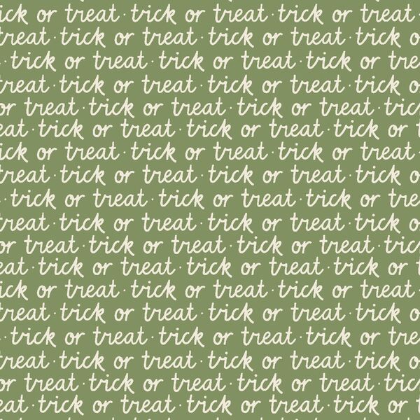 Trick or Treat in Green
