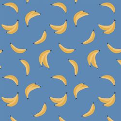Banana Toss in Blueberry
