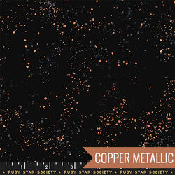Speckled in Metallic Black