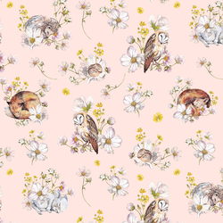Meadow Slumber in Soft Blush