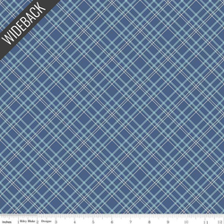 Plaids Wideback in Blue