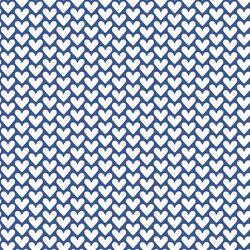 Hearts in Blue Jay