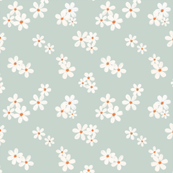 Daisies in Airy Blue