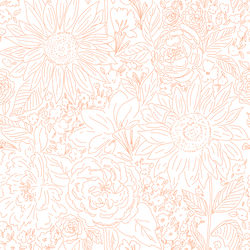 Paperie in Peachy on White
