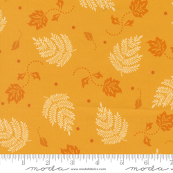 Paisley Leaf in Dijon