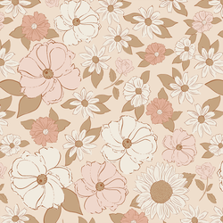 Flower Child in Boho Blush