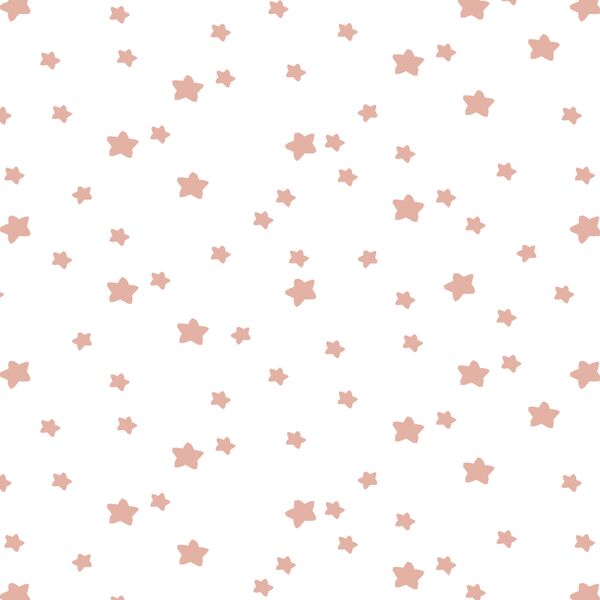 Star Light in Quartz on White
