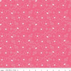 Outlined Flowers in Pink