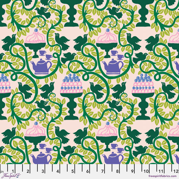 Tea and Treats in Green
