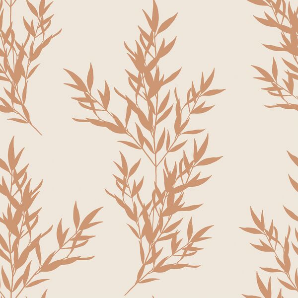 Branches in Tawny on Cream