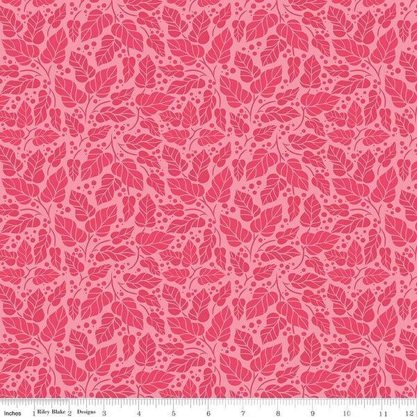 Leaves in Pink