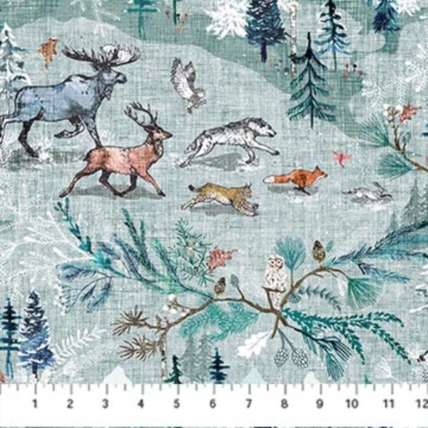 Snow Scene in Mint
