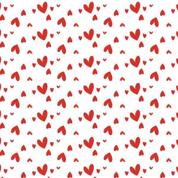 Hearts Aflutter in White