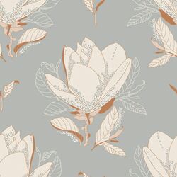 Magnolias in Grey