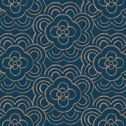 Flower Deco Tile in Stella
