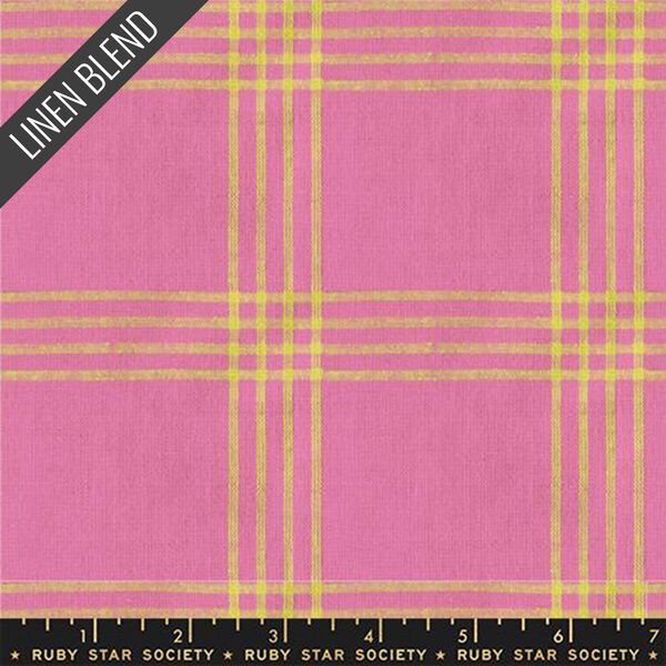 Tattersome Wovens in Vivid Pink