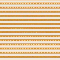 Stripe in Sunflower on Warm White