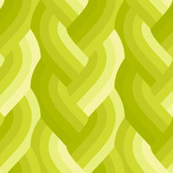 Braid Ombre in Acid Green