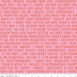 Words in Pink