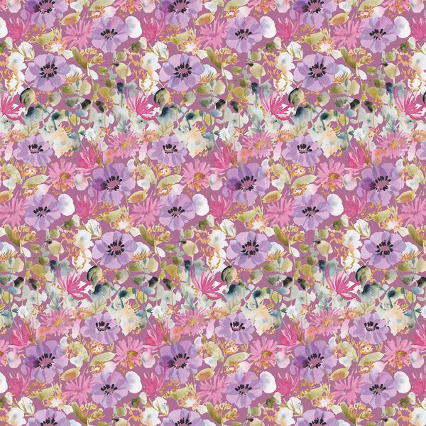Little June Garden in Deep Orchid