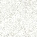 Paperie in Dark Sage on White