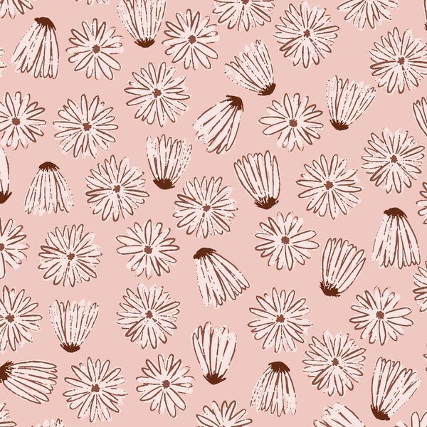 Morning Daisies in Porcelain