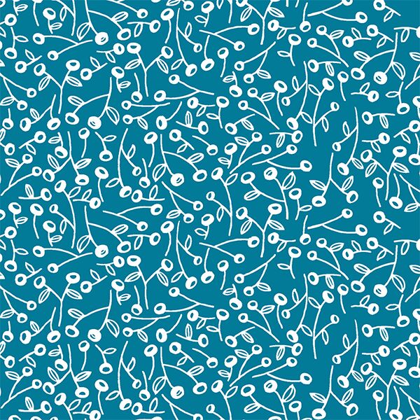 Petite Fleur in Peacock
