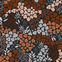 Large Autumn Bloom in Pathway