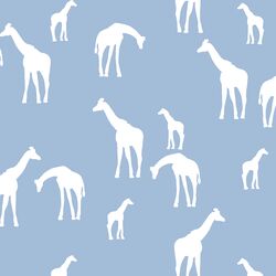 Giraffe Silhouette in Water