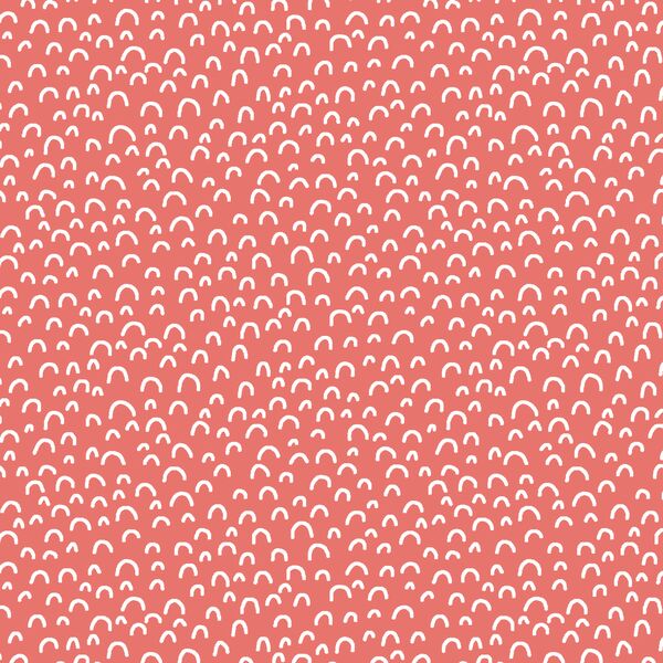 Doodle in Living Coral