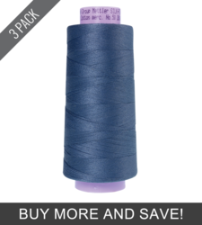 Stormy Sky (9150-1275) - Silk Finish Cotton 50wt - 2000 Yards (3 Pack)