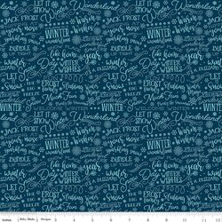 Text in Navy