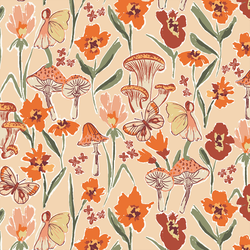 In My Dreams in Bright on Light Peach