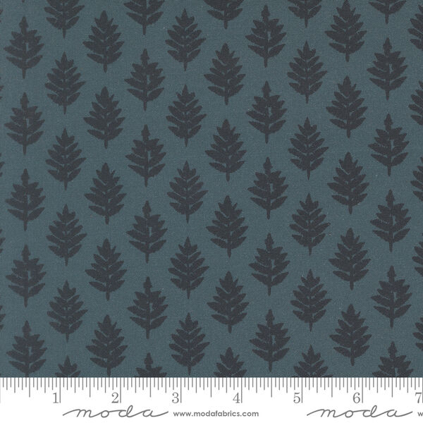 Woven Pine in Indigo
