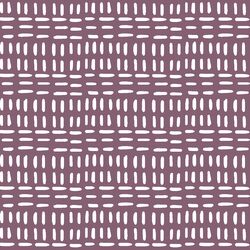 Stitched in Mulberry