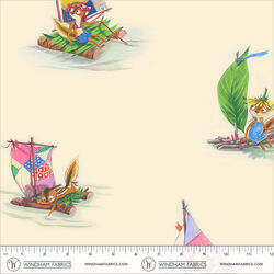 Stick Boats in Ivory
