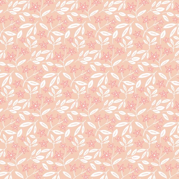 Garden in Peach