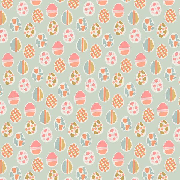 Easter Eggs in Bright Spring