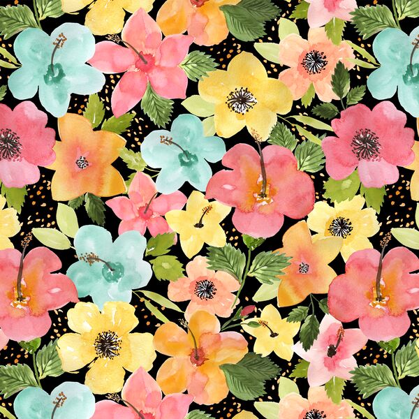 Blooming Summer in Night