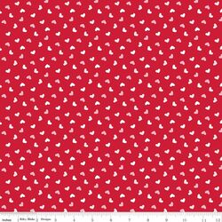 Heart Toss in Red