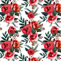 Holiday Rose in Scarlet