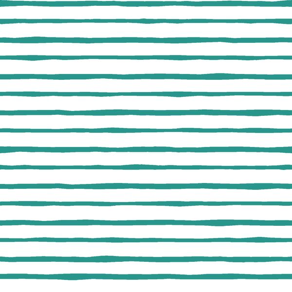 Artisan Stripe in Jade on White