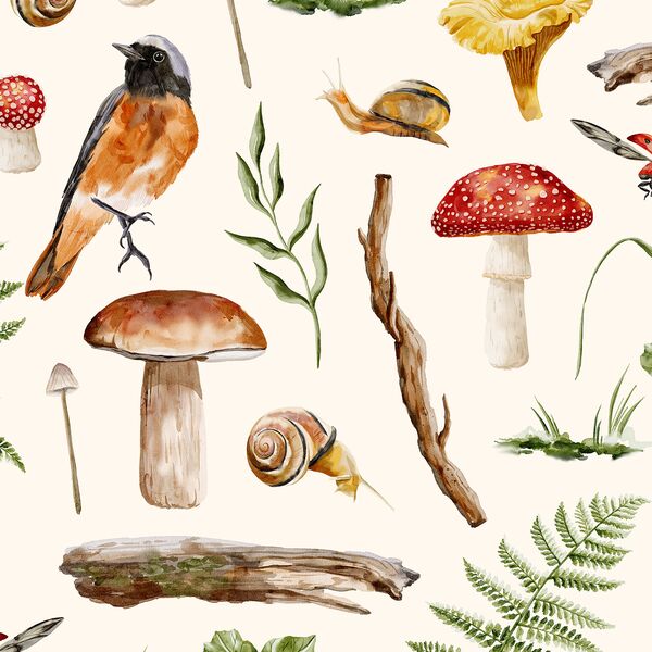 Large Wild Collection in Cream