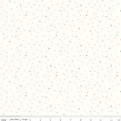 Dapple Dot in Christmas on White