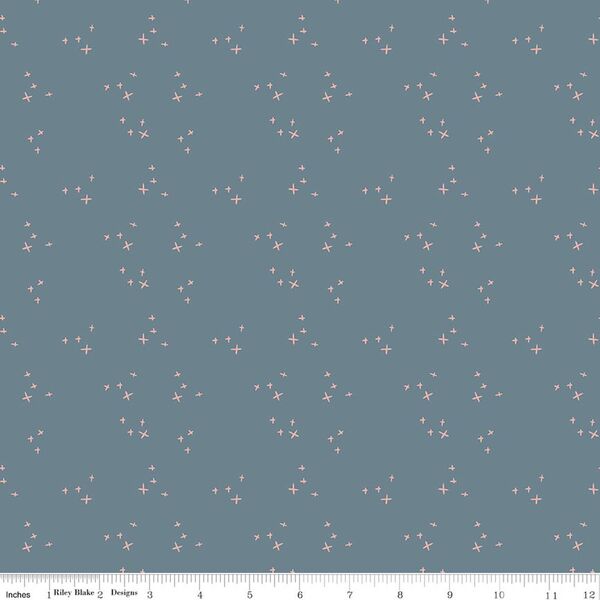 Scatter in Blue