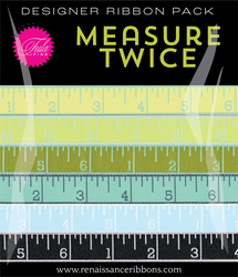 Measure Twice Ribbon Panel in Cool