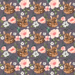 Little Deer in Plum