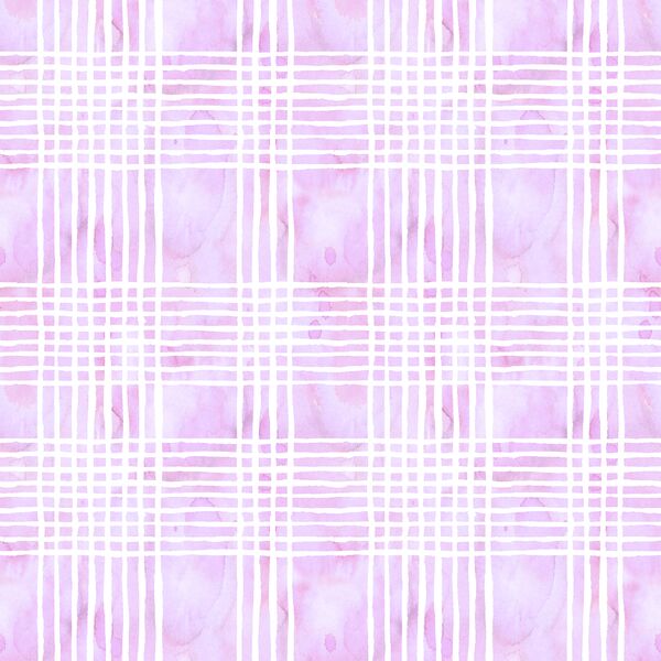 Watercolor Plaid in Mystery