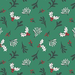 Holiday Grace in Crisp Green