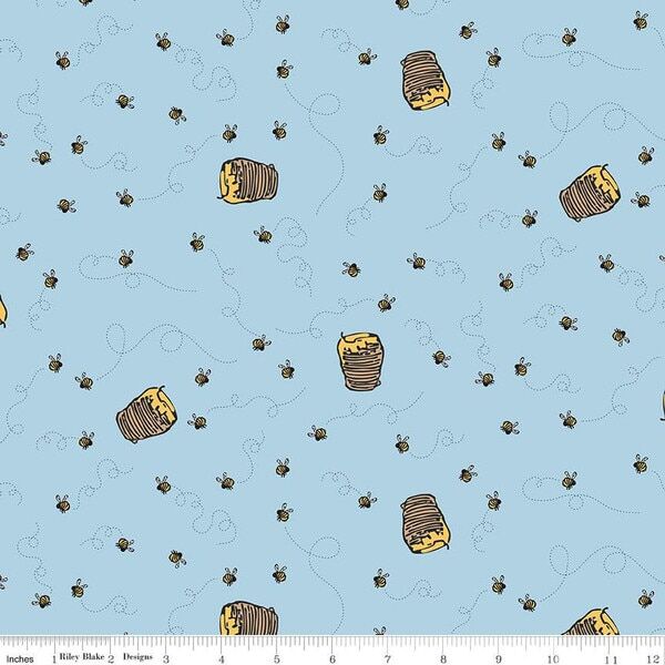 Bees in Blue